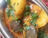ભરેલા રીંગણ બટેટા (stuff brinjal Poteto recipe in Gujarati) રેસીપી સ્ટેપ4ફોટો
