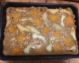Une image de l'étape 10 de Gratin de panais,courge butternut et pommes de terre aux deux fromages.