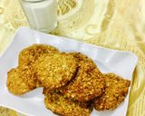 Hình bước làm 9 của món Biscuit yến mạch