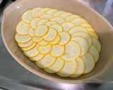 Une image de l'étape 4 de Gratin de courgettes jaunes à la crème et persil’algues.