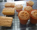 รูปขั้นตอนการทำที่ 8 ของ เค้กตะกร้าดอกมะลิสำหรับคุณแม่ Jasmine Butter Cake #ฝีมือลูก