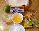 صورة لخطوة 3 من وصفة حلوة الليمون 🍋🍋 بحشوة جوز الهند 🍋🍋 بطلية ماكاش اطرى من
