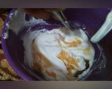 A picture of step 4 of Peach ice cream.