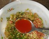 A picture of step 3 of Chicken dumplings.