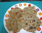 A picture of step 5 of Arrowroot flour & Potato Masala Rotis.