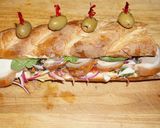 A picture of step 2 of Pork Leg Roll Sandwich, Jon Style.