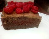 A picture of step 5 of Chocolate buttercream #4WeeksChallenge.