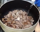 A picture of step 6 of Kashmiri Palak Gosht (Spinachmeat).