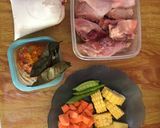 Foto langkah ke 1 dari resep Gulai Ayam Sayuran Sehat.