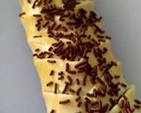 Foto langkah ke 6 dari resep Strudel / choco cheese banana pastry.