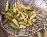 A picture of step 2 of Kaju Karela Sabji.