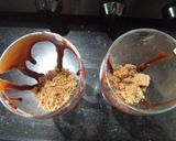 A picture of step 5 of Swiss roll choco shake.