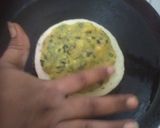 A picture of step 6 of Stuffed Semolina Pancake.