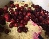 A picture of step 3 of Keto friendly Cranberry muffins.