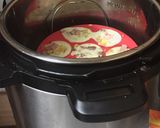 A picture of step 4 of Instant pot egg bites.