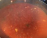 A picture of step 4 of Double cooked eggplant in tomato sauce.