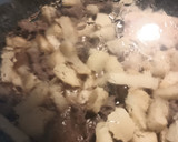 A picture of step 2 of Bison/Buffalo Potatoes and Onion.