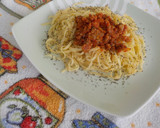 Foto del paso 11 de la receta: Fettuccine a nido con salsa de carne picada