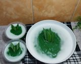 Foto langkah ke 6 dari resep Bubur singkong pandan /bubur ganepo.