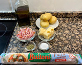 Foto del paso 1 de la receta: Pizza rústica con patata y bacon, sin gluten
