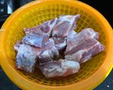 Hình bước làm 1 của món SP.0989 - Sườn Heo Hầm Khoai Tây