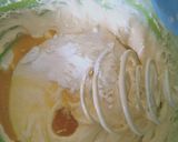 Foto langkah ke 3 dari resep Bolu zebra kukus susu no mixer.