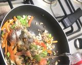 A picture of step 2 of Veg Soup.