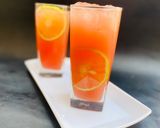 A picture of step 4 of Watermelon sweetmelon and orange juice.