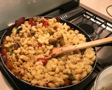 Foto del paso 3 de la receta: Fideos con verduras salteadas con salsa de soja y semillas de sésamo tostadas