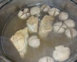 Foto langkah ke 3 dari resep Sup Bakso dan Pangsit.