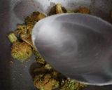 A picture of step 7 of Broccoli Stir fry with Besan.