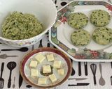 A picture of step 9 of "Cheese-Stuffed Paneer & Sweet Potato Patties".