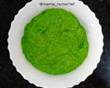 A picture of step 5 of Spinach Hummus.