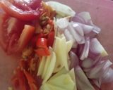 Foto langkah ke 2 dari resep Tumis kacang panjang udang.