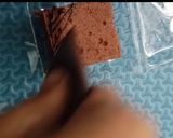 Foto langkah ke 3 dari resep Brownies kukus potong.