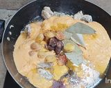 A picture of step 3 of Masala Chicken Biryani.