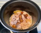 鑄鐵鍋麻油雞炊飯的食譜步驟4照片