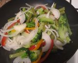 Foto del paso 2 de la receta: Costilla de cerdo teriyaki con vegetales salteados