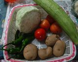 A picture of step 1 of Pav Bhaji.