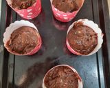Foto langkah ke 4 dari resep Choco Banana Muffin.