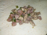Burritos de Pollo y Chorizos