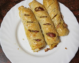 Foto del paso 3 de la receta: Flautas de salchichas al horno