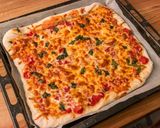 Házi margherita pizza recept fázis 9 fotója