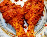 চিকেন তান্দুরি(গ্যাসের চুলায় তৈরি) (Chicken tandoori on stove top recipe in Bengali) রেসিপি ধাপ - 3 ছবি