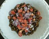 A picture of step 11 of Chanaa Chaat (Brown Chickpeas Savoury Snack).
