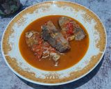Foto langkah ke 4 dari resep Tongkol Masak Asam Pedas.