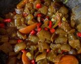 Foto langkah ke 5 dari resep Kulit sapi bumbu kecap pedas.
