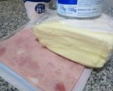 Foto del paso 1 de la receta: Calzón de atún con Jamón y queso