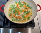A picture of step 1 of Spicy Chicken & Noodles.