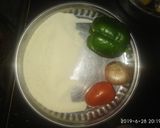 A picture of step 1 of Mini pizza.